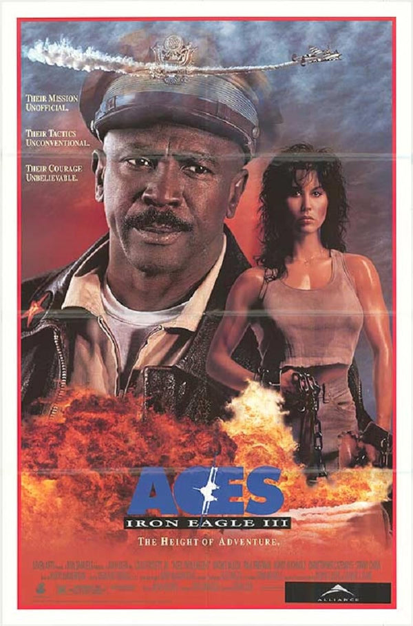 Aces: Iron Eagle III (1992) Action Movie Poster Movie Poster | Film Wall Art Print
