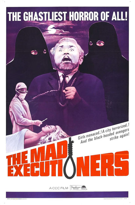 Mad Executioners (1963) - Crime Horror Movie Poster Movie Poster | Film Wall Art Print