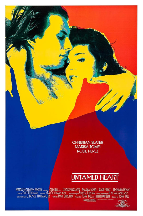 Untamed Heart (1993) - Heartwarming Drama Romance Poster Movie Poster | Film Wall Art Print