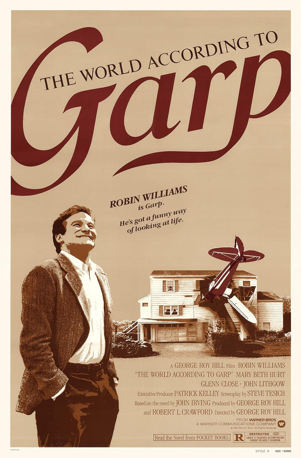 The World According to Garp (1982) - Comedy Drama Movie Poster Movie Poster | Film Wall Art Print