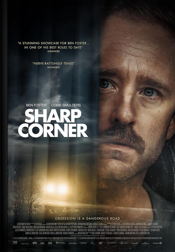 Sharp Corner (2024) - Taut Drama Thriller with Edge-of-Your-Seat Suspense Movie Poster | Film Wall Art Print