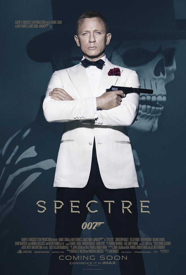 Spectre (2015) Movie Poster – Action, Adventure, Thriller Movie Poster | Film Wall Art Print
