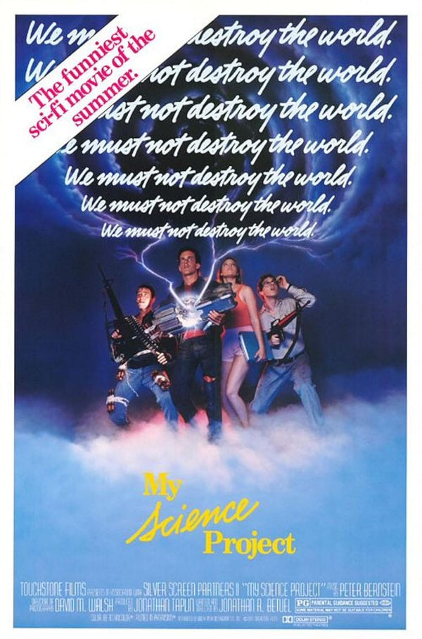 My Science Project (1985) Action Adventure Comedy Movie Poster Movie Poster | Film Wall Art Print