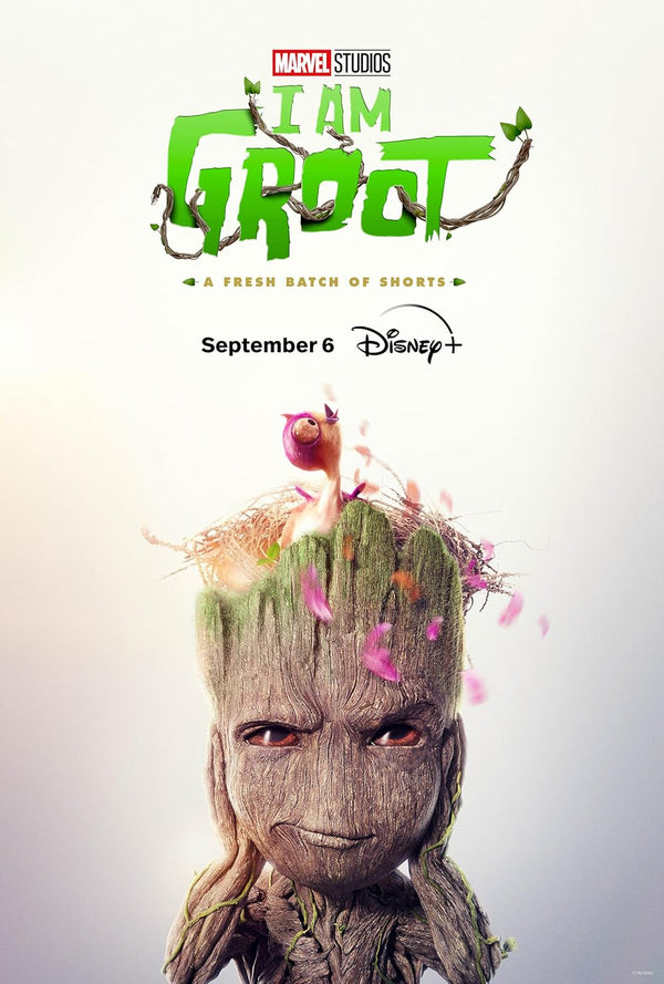 I Am Groot: Action-Packed Animation Series | Marvel's Short Adventure Movie Poster | Film Wall Art Print