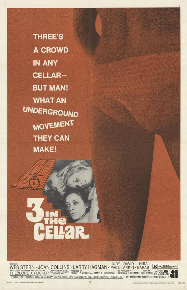 Up in the Cellar (1970) - Classic Comedy Romance Movie Poster Movie Poster | Film Wall Art Print