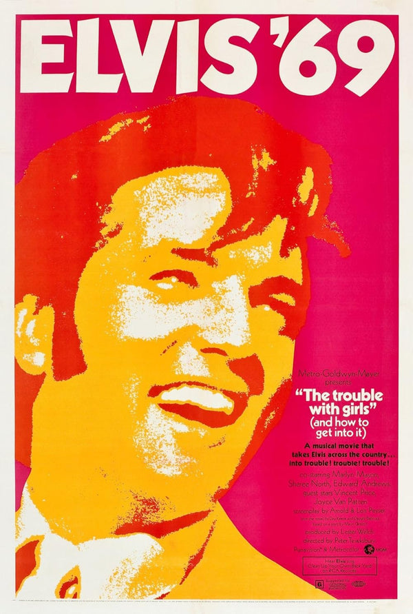 Trouble with Girls (1969) - Classic Comedy, History, Musical Movie Poster | Film Wall Art Print