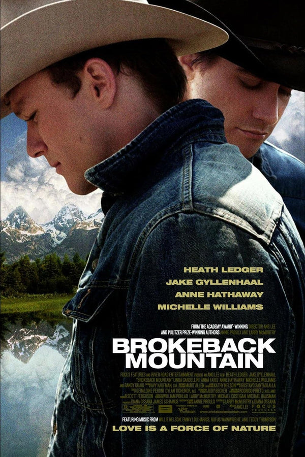 Brokeback Mountain Movie Poster - Iconic LGBTQ+ Film Art Movie Poster | Film Wall Art Print