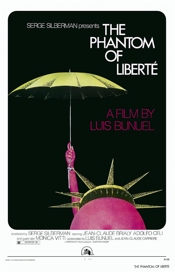 Phantom of Liberte (1974) - Hilarious Classic Comedy Poster Movie Poster | Film Wall Art Print