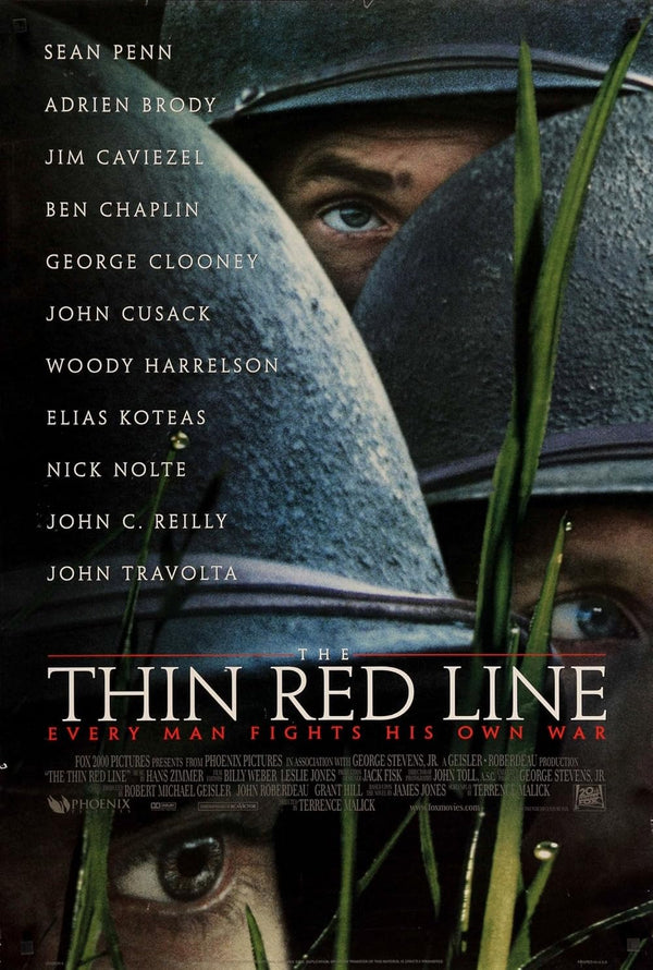 Thin Red Line (1998) – War Drama & History Film Poster Movie Poster | Film Wall Art Print