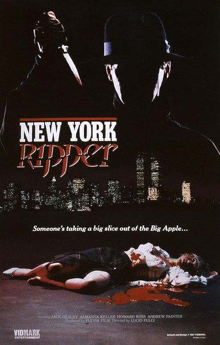 L'Eventreur de New York 1982 Horror Movie Poster - Premium Movie Poster