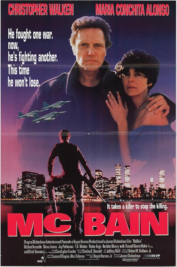 McBain (1991) - Intense Action Crime Drama Movie Poster Movie Poster | Film Wall Art Print