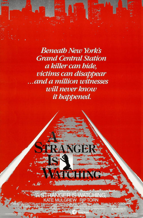 Stranger is Watching (1982) – Chilling Crime Thriller Movie Poster | Film Wall Art Print