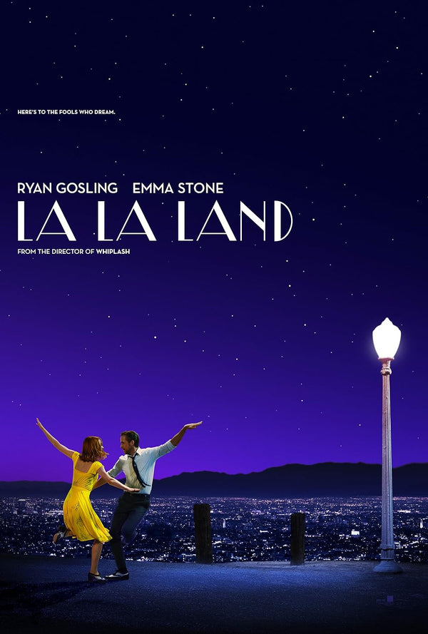 La La Land Movie Poster - Ryan Gosling & Emma Stone Musical Movie Poster | Film Wall Art Print