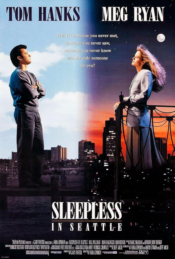 Sleepless in Seattle Movie Poster - Romantic Classic Movie Poster | Film Wall Art Print