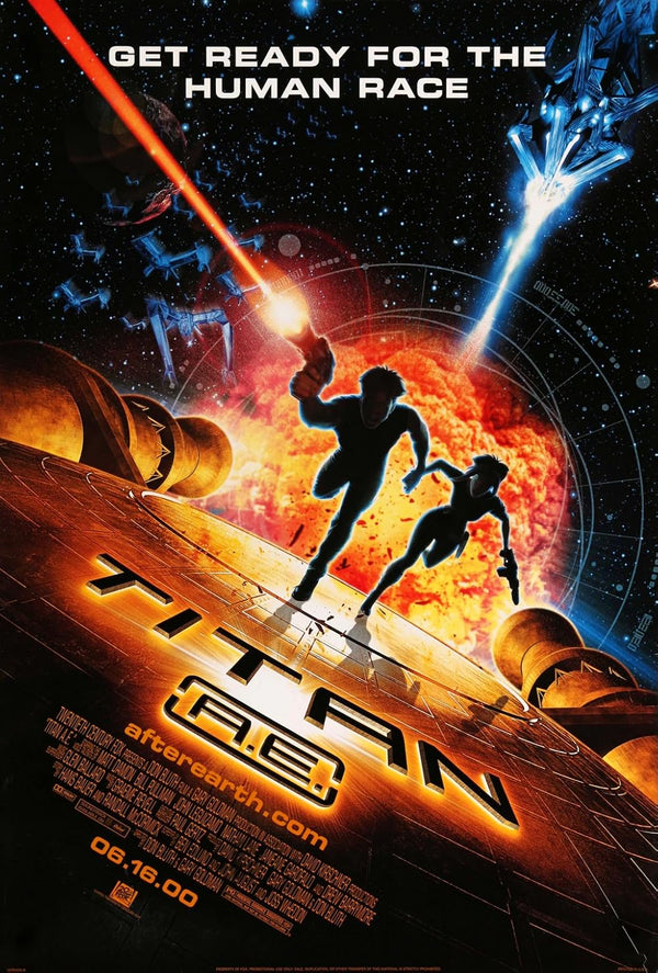 Titan A.E. (2000) Movie Poster – Animation, Action, Adventure Movie Poster | Film Wall Art Print