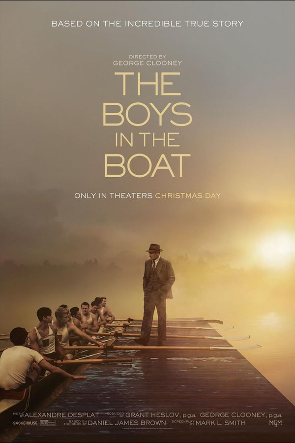 Boys in the Boat Movie Poster - 2023 Film Artwork Movie Poster | Film Wall Art Print