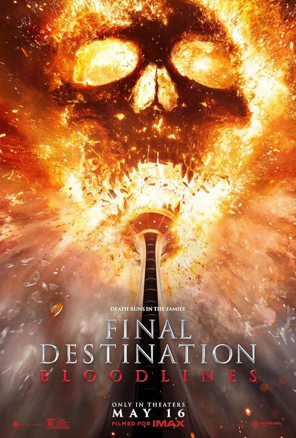 Final Destination: Bloodlines 2025 Horror Thriller Movie Poster Movie Poster | Film Wall Art Print
