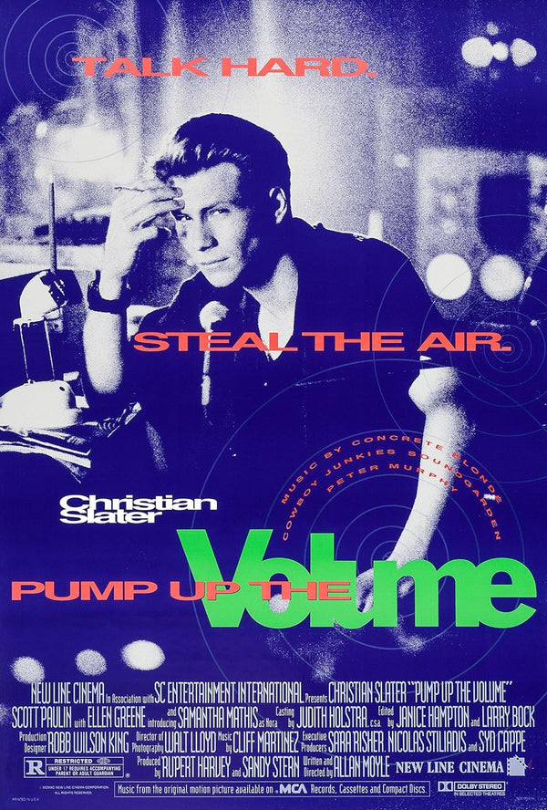 Pump Up the Volume (1990) - Comedy Drama Music Movie Movie Poster | Film Wall Art Print