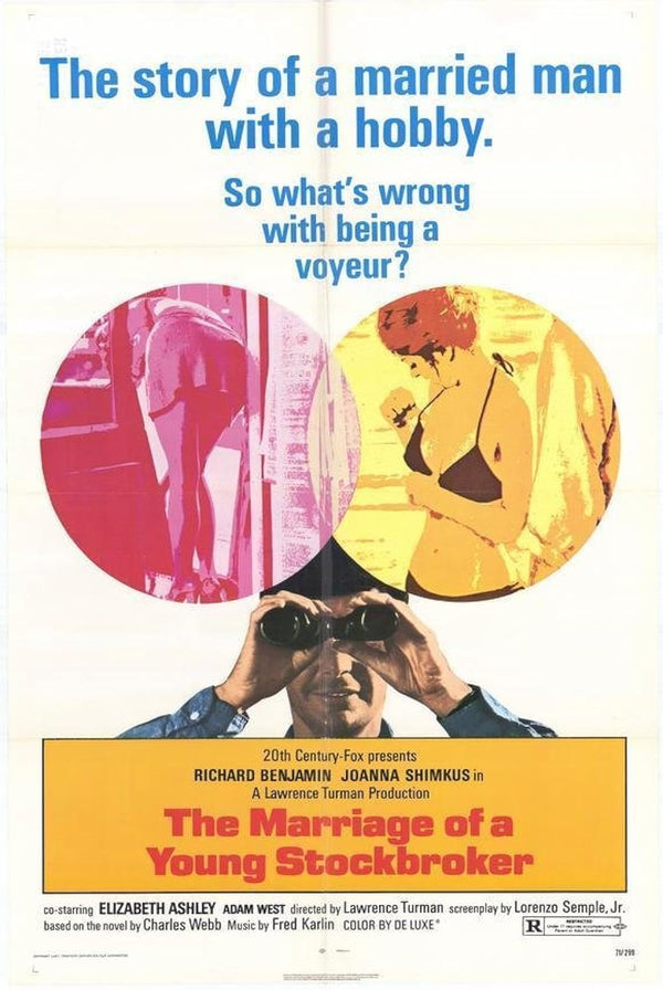 Marriage of a Young Stockbroker (1971) - Hilarious Comedy Classic Movie Poster | Film Wall Art Print