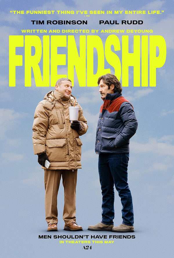 Friendship (2024) Movie Poster – Hilarious Comedy Adventure! Movie Poster | Film Wall Art Print