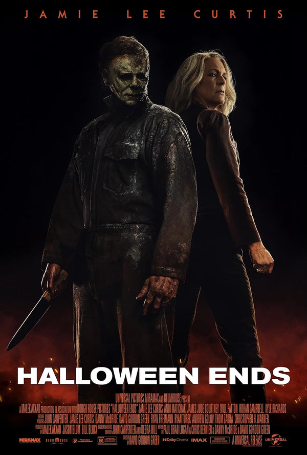 Halloween Ends (2022) Horror Movie Poster – Final Chapter Movie Poster | Film Wall Art Print