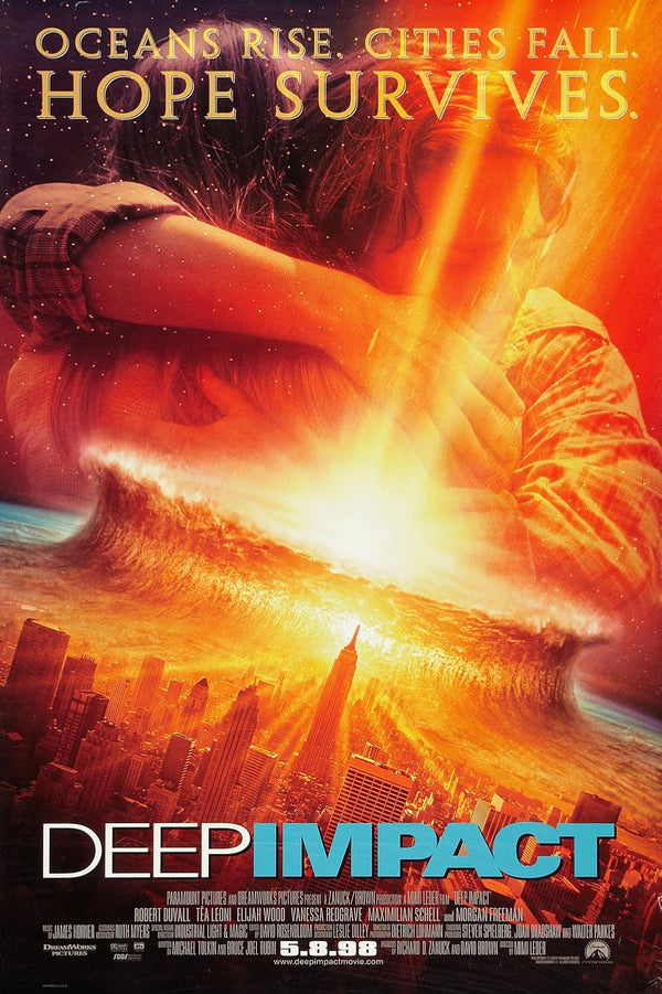 Deep Impact (1998) - Action, Drama, Sci-Fi Movie Poster Movie Poster | Film Wall Art Print