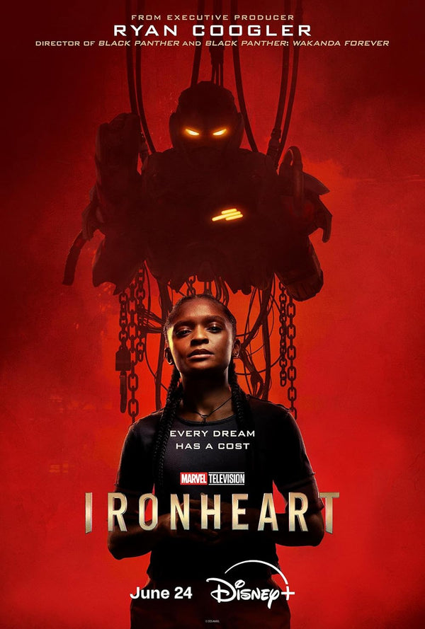 Ironheart TV Series Poster – Action, Adventure, Fantasy Movie Poster | Film Wall Art Print
