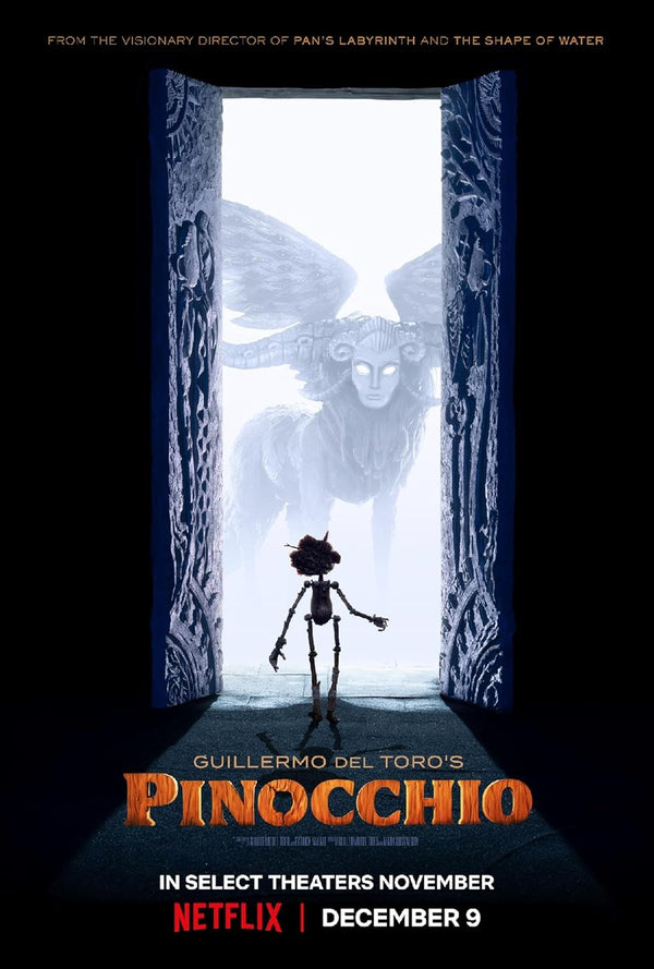 Pinocchio (2022) - Animated Adventure Drama Movie Movie Poster | Film Wall Art Print