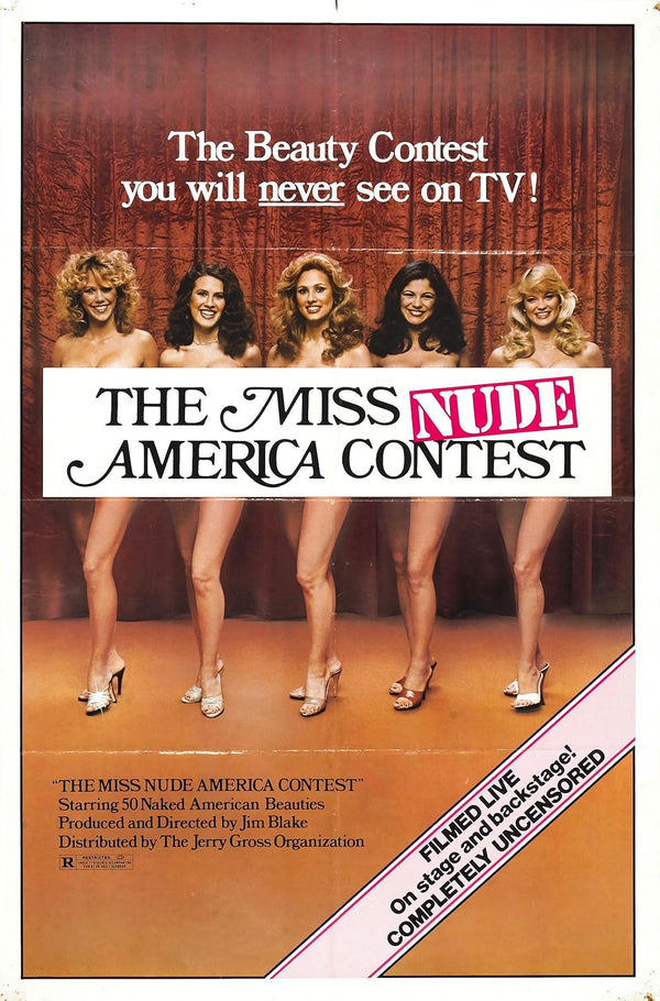 Miss Nude America Contest (1976) Documentary: Behind the Scenes Movie Poster | Film Wall Art Print