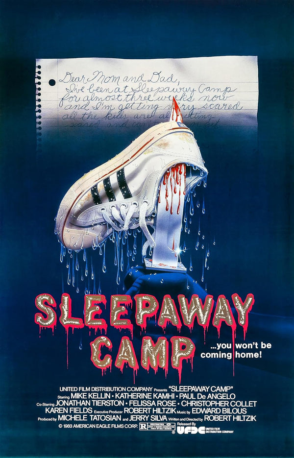 Sleepaway Camp Movie Poster - Classic 80s Horror Film Art Movie Poster | Film Wall Art Print