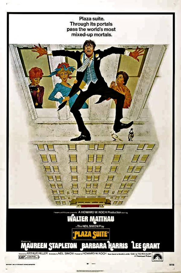 Plaza Suite (1971) – Timeless Comedy-Drama Poster Movie Poster | Film Wall Art Print
