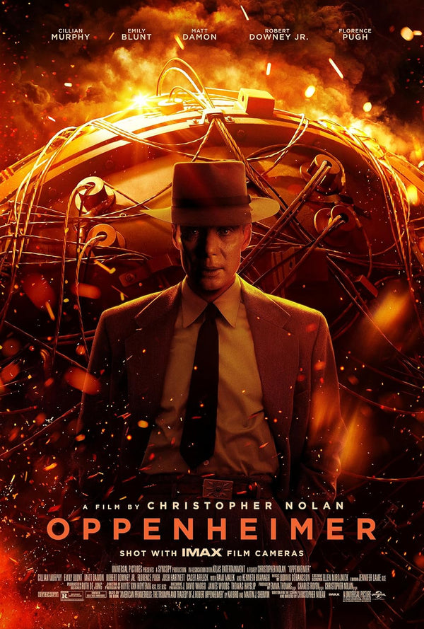 Oppenheimer French Movie Poster | Christopher Nolan Film Art Movie Poster | Film Wall Art Print