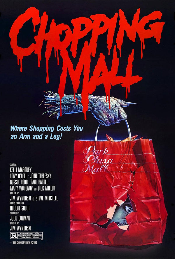 Chopping Mall Movie Poster - 1986 Horror Comedy Classic Movie Poster | Film Wall Art Print
