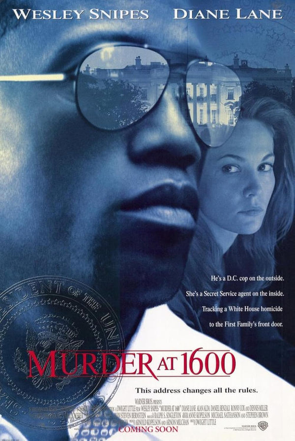 Murder at 1600 (1997) – Action, Crime, Drama Movie Poster Movie Poster | Film Wall Art Print
