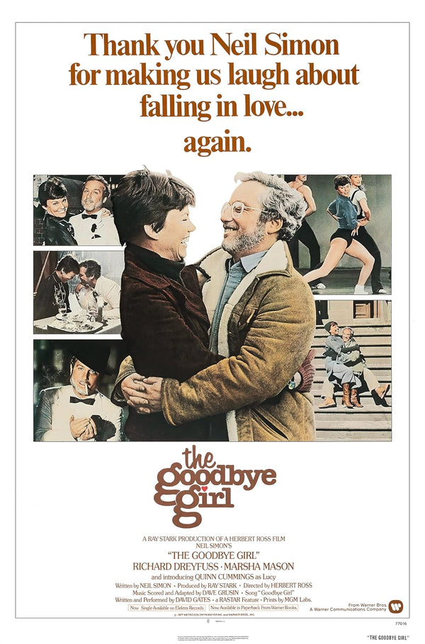 Goodbye Girl (1977) - Heartwarming Comedy-Drama Romance Poster Movie Poster | Film Wall Art Print