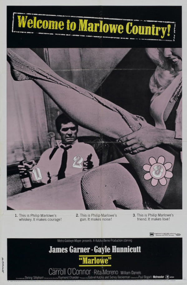 Marlowe (1969) – Crime Drama Mystery Movie Poster Movie Poster | Film Wall Art Print