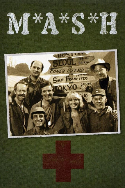 M*A*S*H TV Series: Hilarious War Drama Comedy Set in Korea Movie Poster | Film Wall Art Print