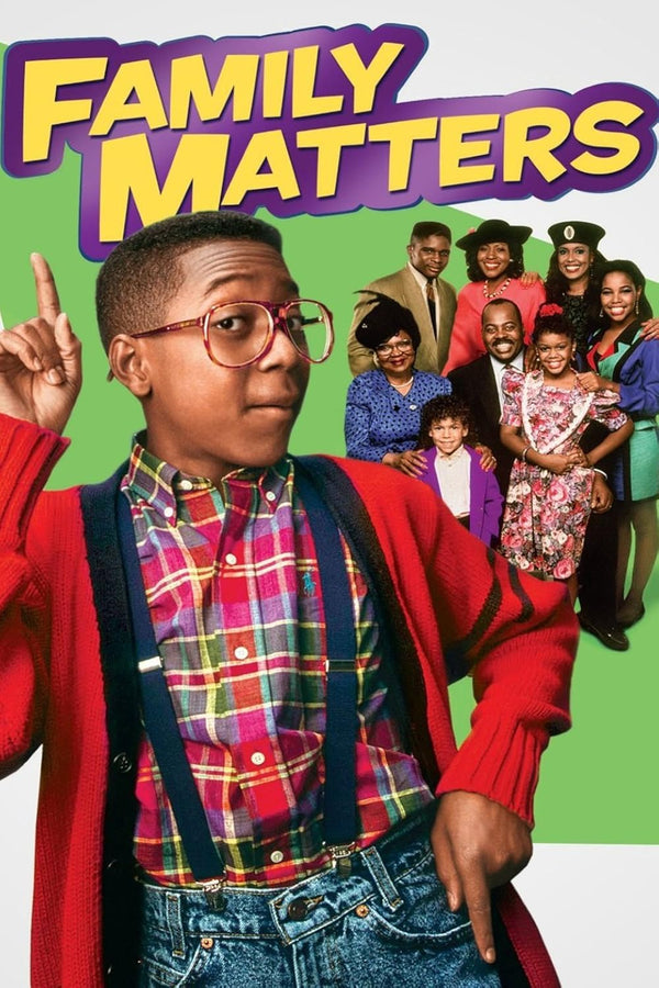 Family Matters TV Series Poster – Adventure, Comedy, Drama Movie Poster | Film Wall Art Print