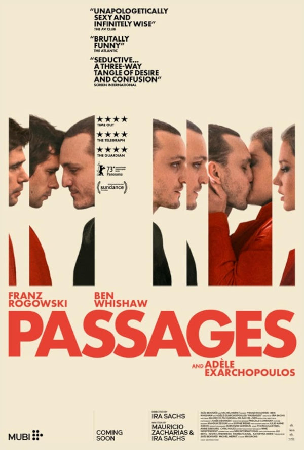 Passages (2023) - A Heartfelt Drama Romance Movie Poster Movie Poster | Film Wall Art Print