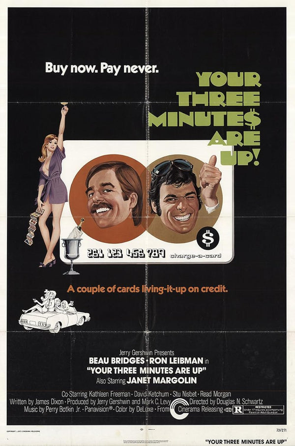 Your Three Minutes are Up (1973) – Classic Comedy-Drama-Romance Film Movie Poster | Film Wall Art Print