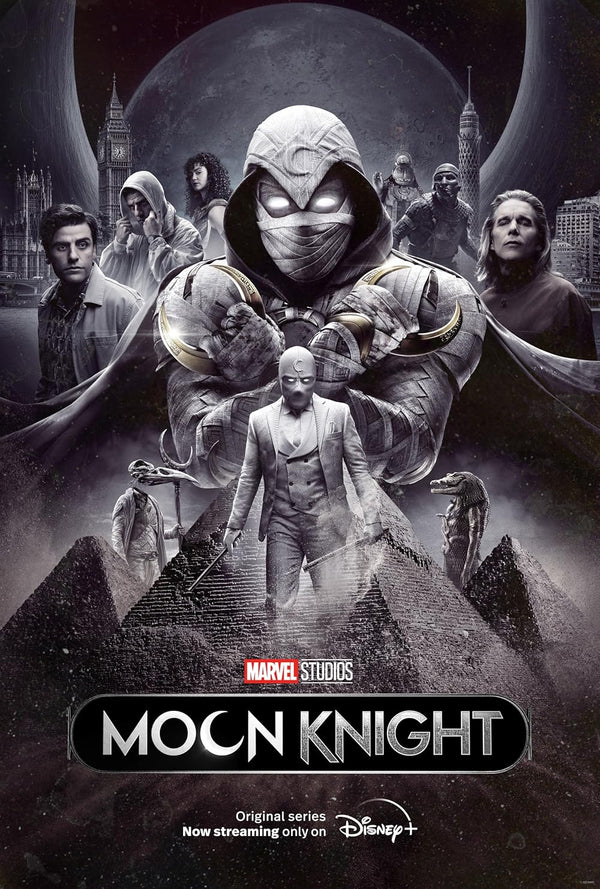 Moon Knight: Action, Adventure, Fantasy TV Series Poster Movie Poster | Film Wall Art Print
