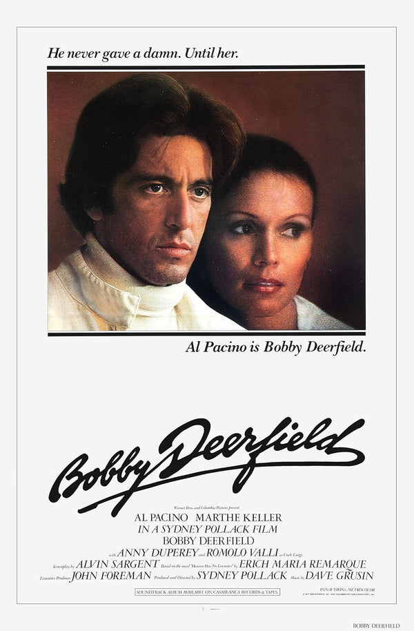 Bobby Deerfield (1977) – A Classic Drama Romance Film Movie Poster | Film Wall Art Print