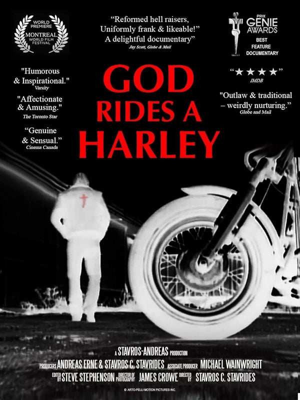 God Rides a Harley (1987) - Action-Packed Documentary Drama Poster Movie Poster | Film Wall Art Print