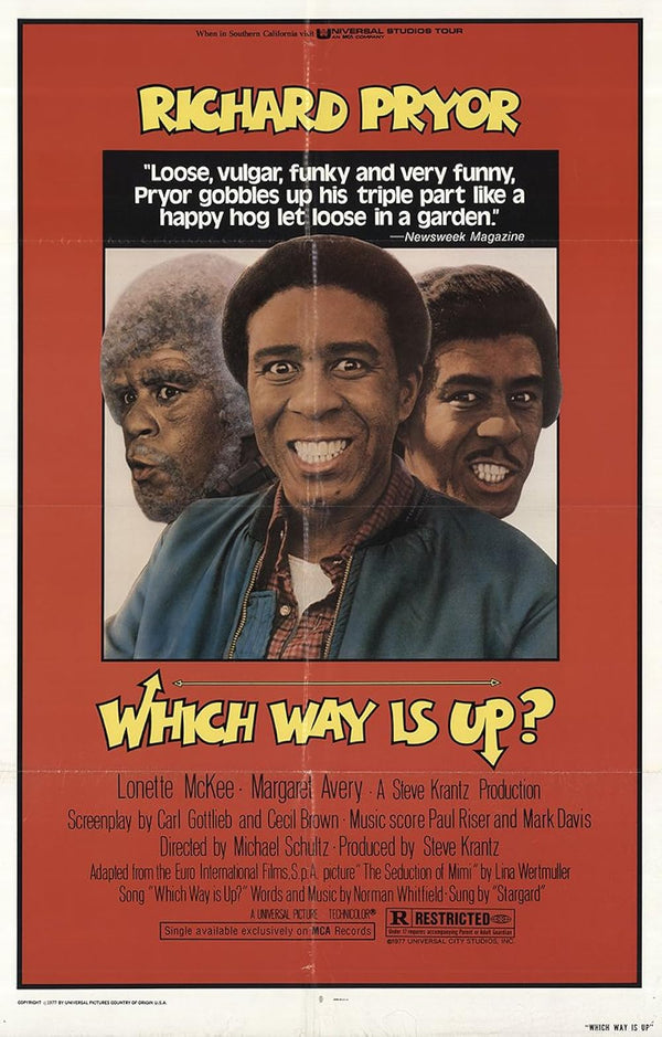 Which Way is Up (1977) - Classic Comedy Movie Poster Movie Poster | Film Wall Art Print