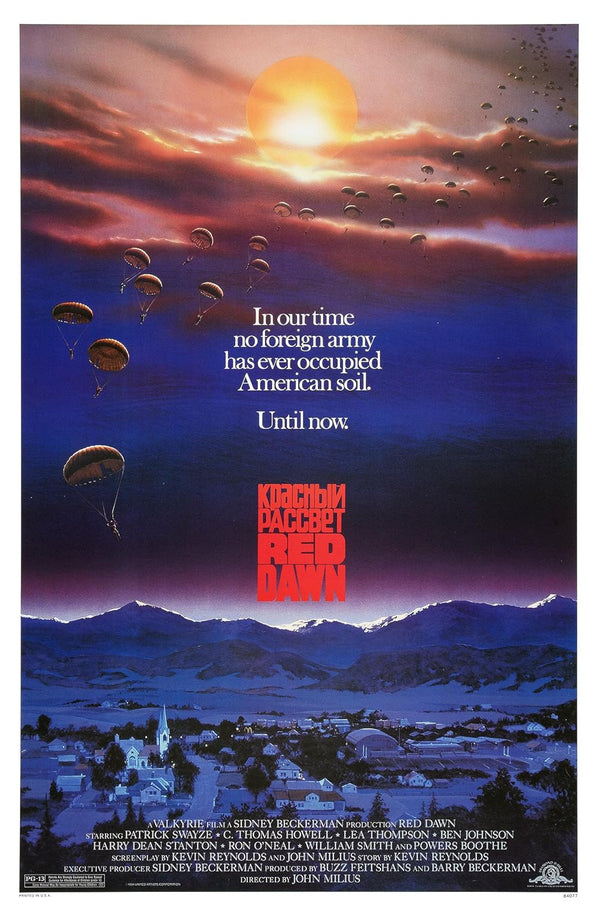 Red Dawn (1984) – Action Thriller Movie Poster | Classic Films Movie Poster | Film Wall Art Print
