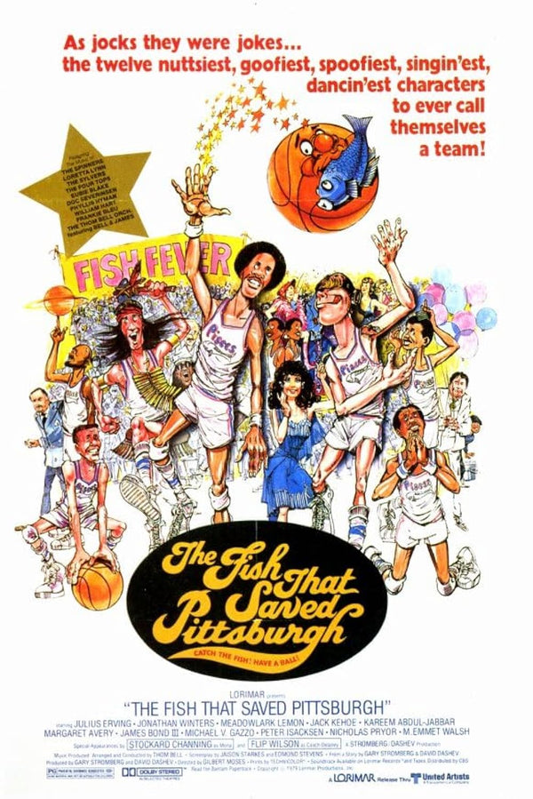 Fish That Saved Pittsburgh (1979) - Comedy Sport Movie Poster Movie Poster | Film Wall Art Print