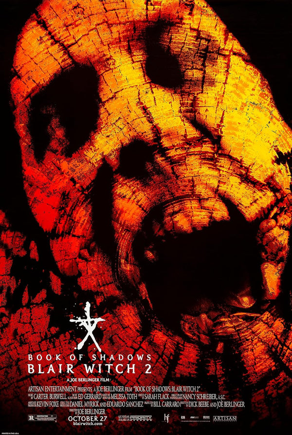 Blair Witch 2: Book Of Shadows (2000) | Adventure, Fantasy, Horror Movie Movie Poster | Film Wall Art Print