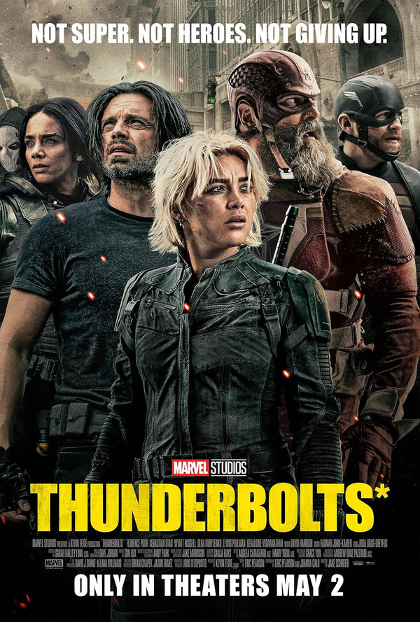 Thunderbolts* Movie Poster - Marvel's Anti-Hero Team Official Art Movie Poster | Film Wall Art Print