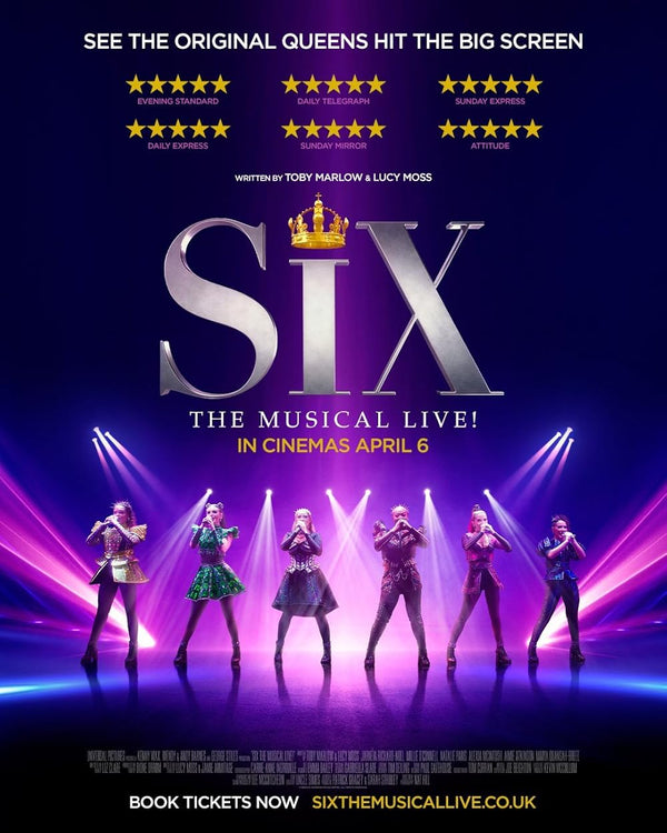 Six: The Musical Live! (2025) - A Vibrant Musical Journey Movie Poster | Film Wall Art Print