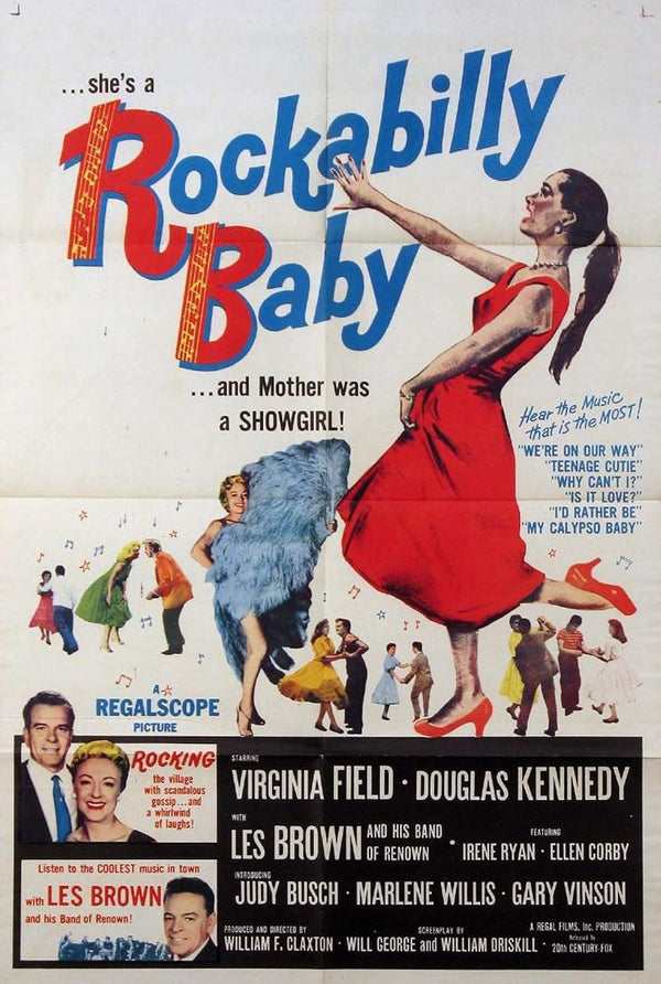 Rockabilly Baby (1957) - Music & Romance Classic Poster Movie Poster | Film Wall Art Print